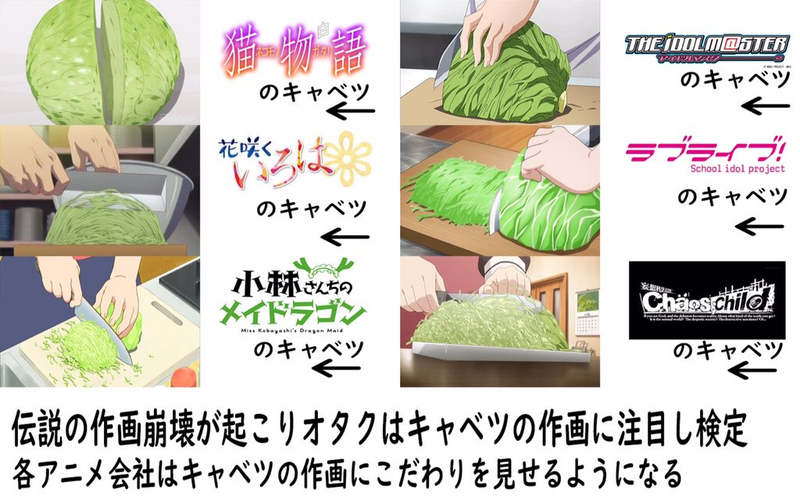 Illustration for article titled The Deep World of Anime... Cabbage